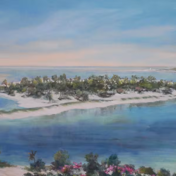 Kleine Insel vor Abu Dhabi