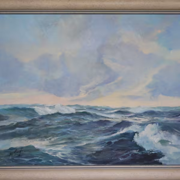 Offene See nach dem Sturm