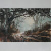 Morning mist in the forest