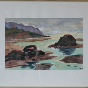 Rocks in the sea