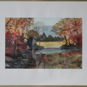 At the pond