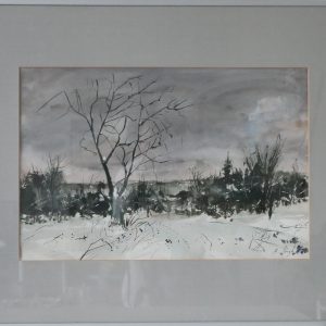 Gray winter day