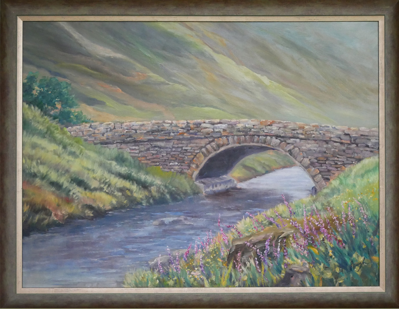 The bridge (in the Lake District, Northern England)