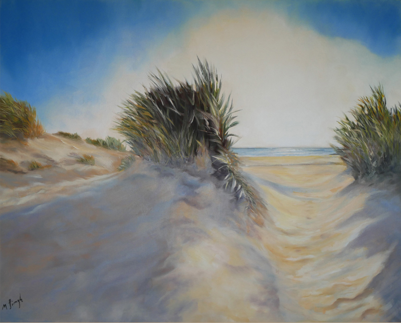 Dunes in the light (on Juist)