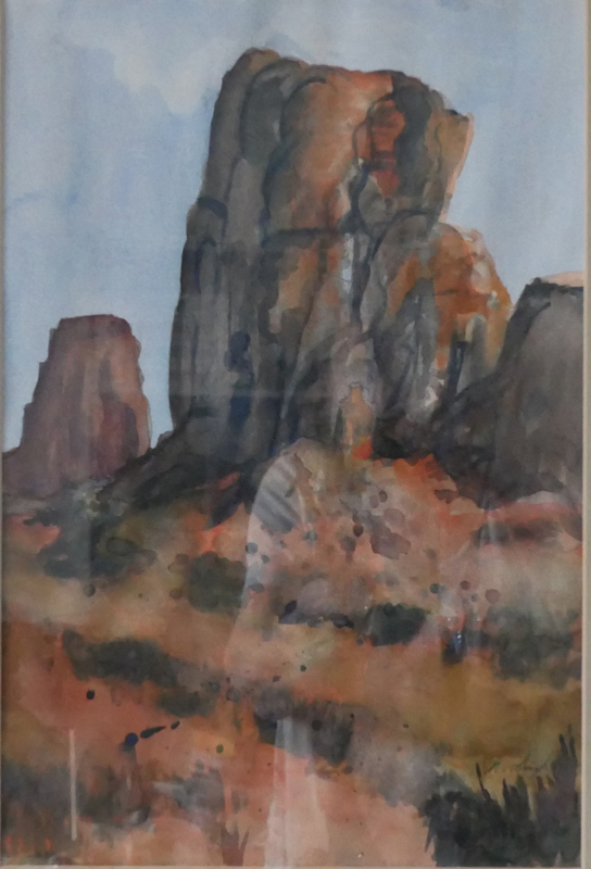 watercolor on paper