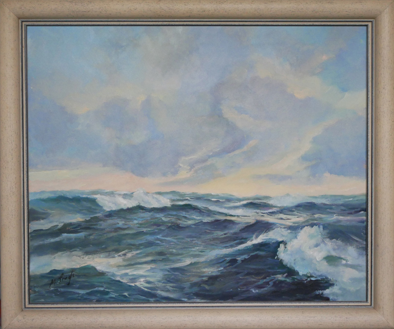 Open sea after the storm