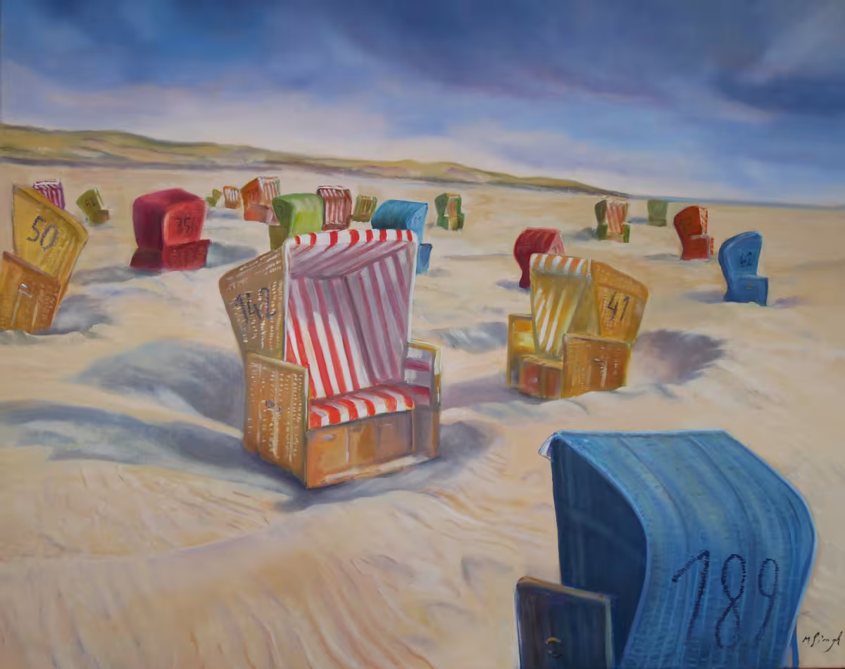 Strandkörbe (auf Juist)