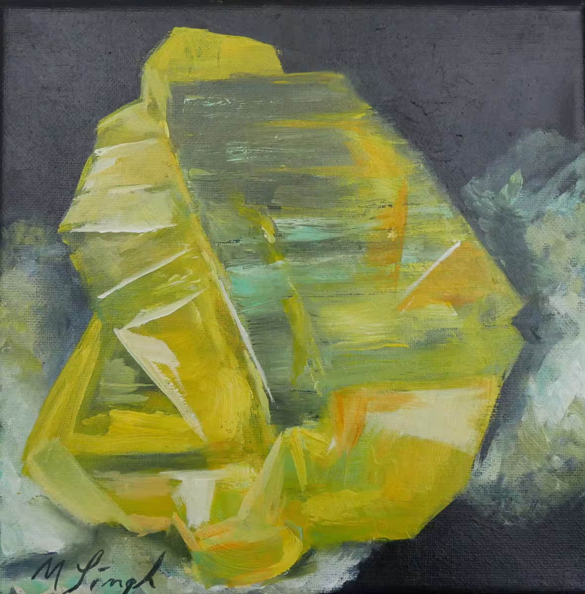 like a mineral, gelb