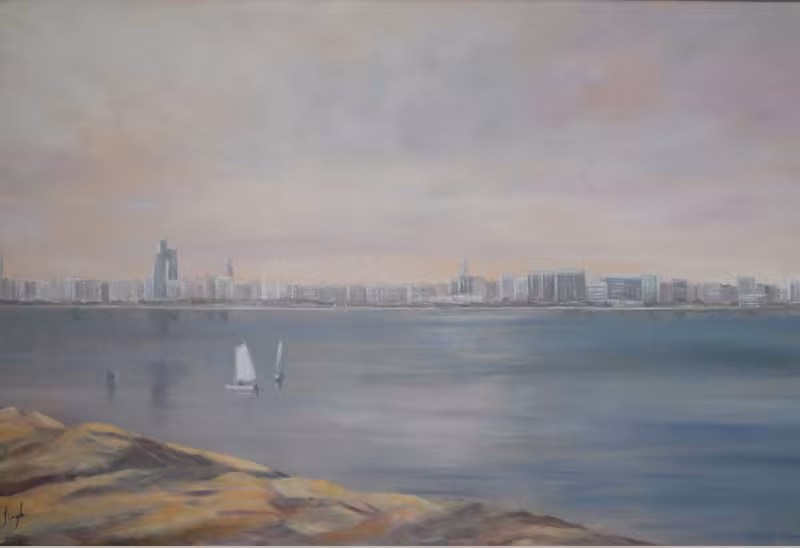 Skyline von Abu Dhabi