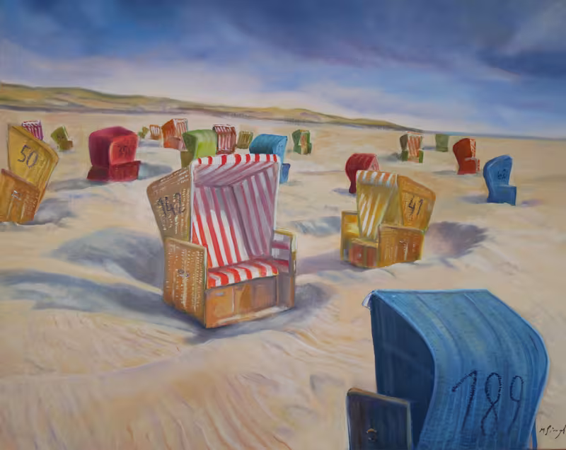 Strandkörbe (auf Juist)