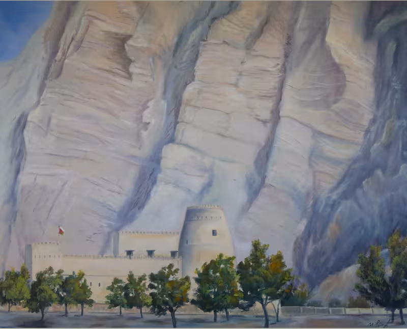 Festung im Oman
