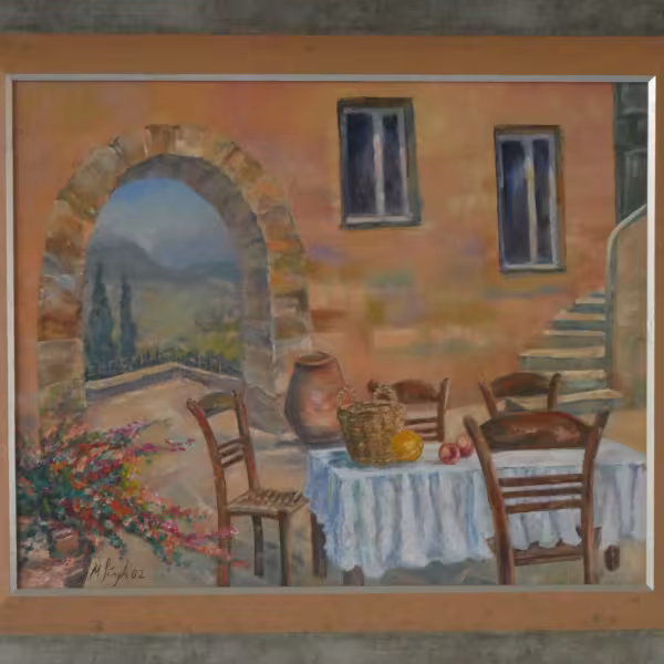 Innenhof (in der Toscana)
