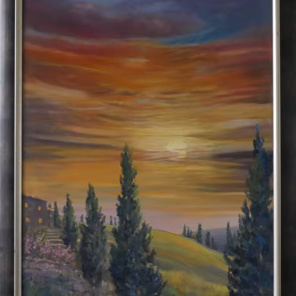 Sonnenaufgang (in der Toscana)