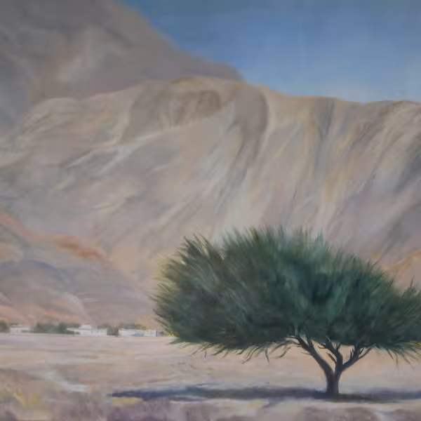 Ala´a und Ende der Straße im Oman