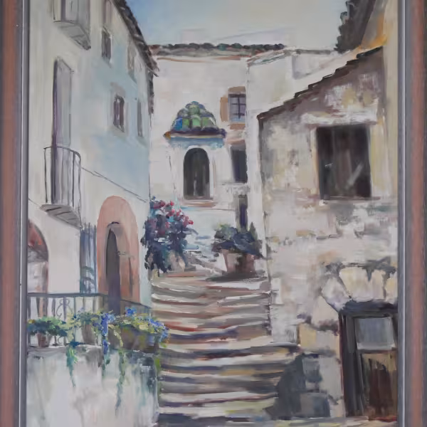 Mauern und Treppchen (Mallorca)