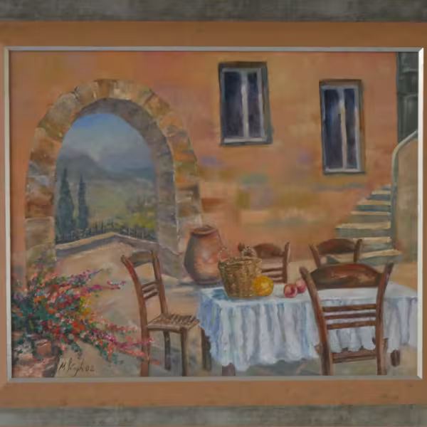 Innenhof (in der Toscana)