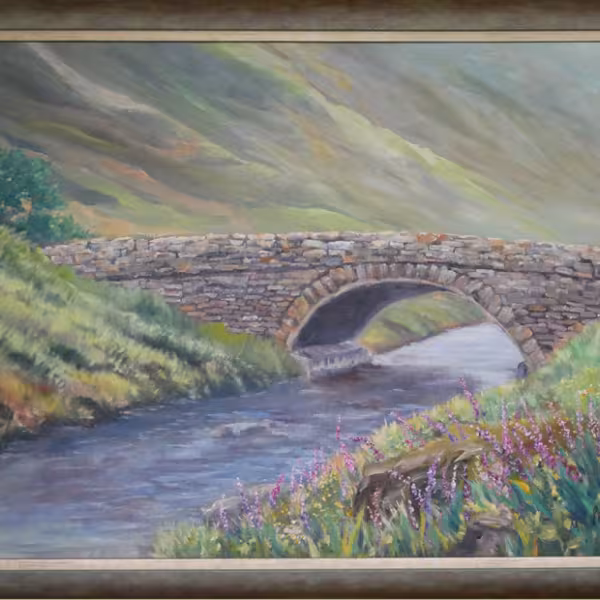 Die Brücke im (Lake District, Nordengland)