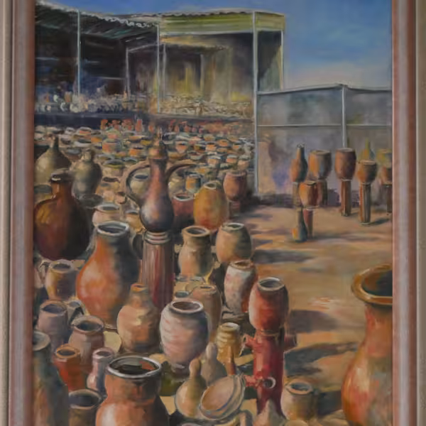 Töpfermarkt bei Masafi (Sharjah, Emirate)