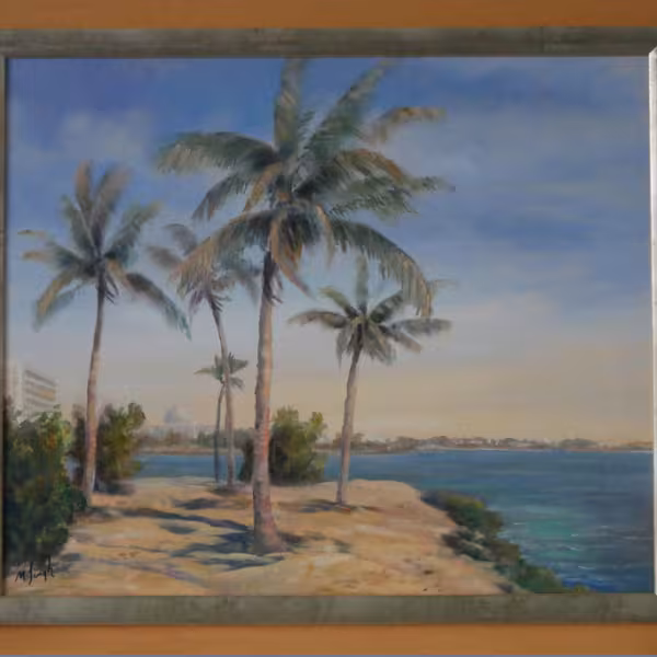 Auf der kleinen Insel (in Abu Dhabi)
