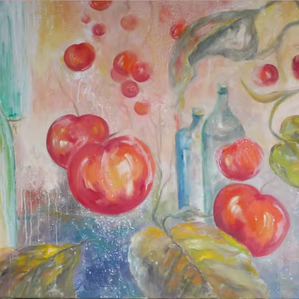 Beeren, Blätter, Bottles