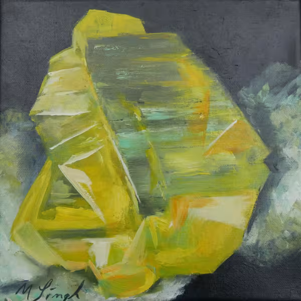 like a mineral, gelb