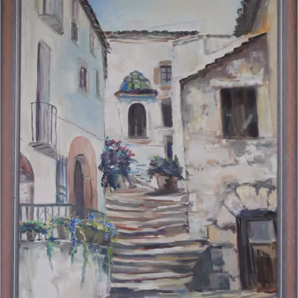 Mauern und Treppchen (Mallorca)